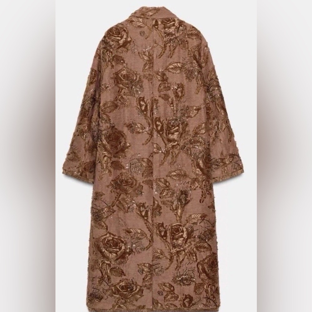 Zara beaded coat - Picture 6 of 7